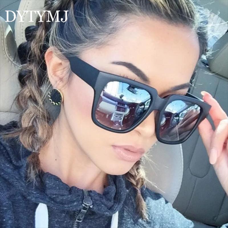 

DYTYMJ 2021 Oversized Vintage Sunglasses Women Square Glasses Women/Men Eyeglasses Women Gafas De Sol Mujer UV400