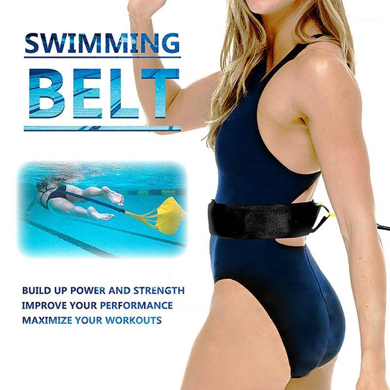 

Swim Parachute Swimming Strength Training Resistance Belt Natation Training Exerciser Belt with Drag Parachute Adults Children1