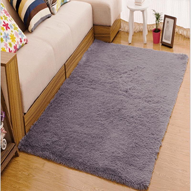

Silver-gray super soft carpet Living room/bedroom Antiskid soft Fruit 80 cm X 160 cm carpet modern mat1, 10