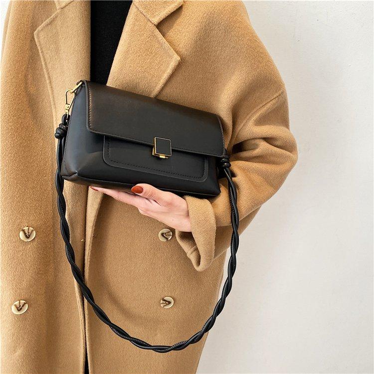 

Women Leather Messenger Bags 2021 High Quality Soft Simple Lady Shoulder Crossbody Bags Female Handbags Travel