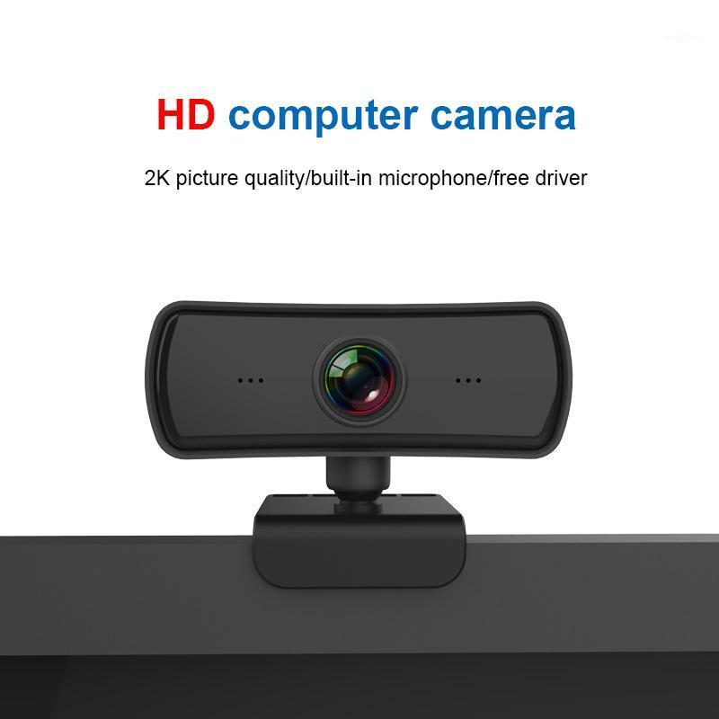 

Portable 2K HD Computer Camera PC Web Camera With Microphone Webcam Cameras For Live Broadcast Video Calling Conference Work1