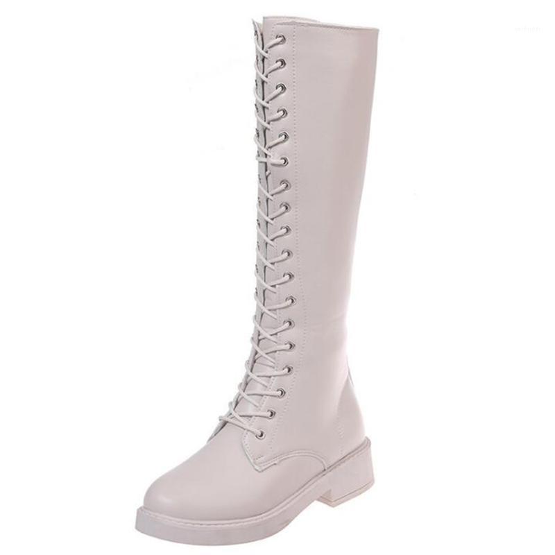 

Winter Knee High Boots Women mid heel Female Shoes Fashion Riding Boots Zip High Top Women Plush Fur Knight ll8931, Beige