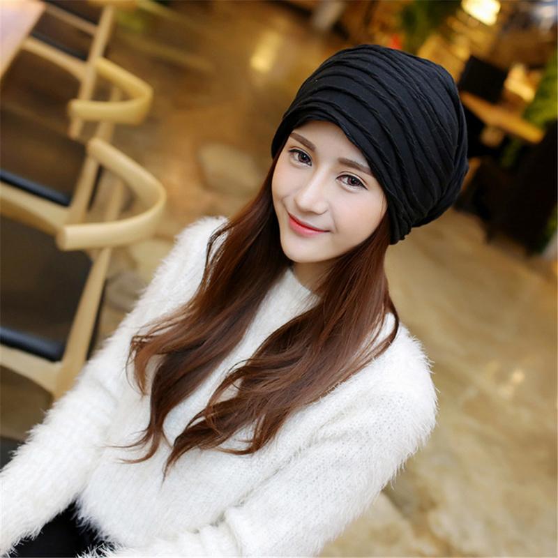 

2020 New Spring Candy Color Turban Cap Chemotherapy Headband Forehead Pile Hat Muslim Headscarf Women Hair Accessories