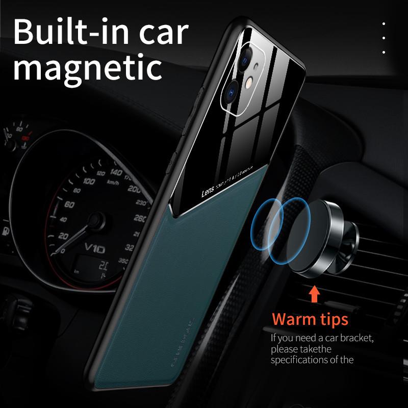 

Phone Case for iPhone 12 11 mini Pro MAX XS XR 7 8 plus SE 2 leather magnet case for Galaxy S20 FE, Black
