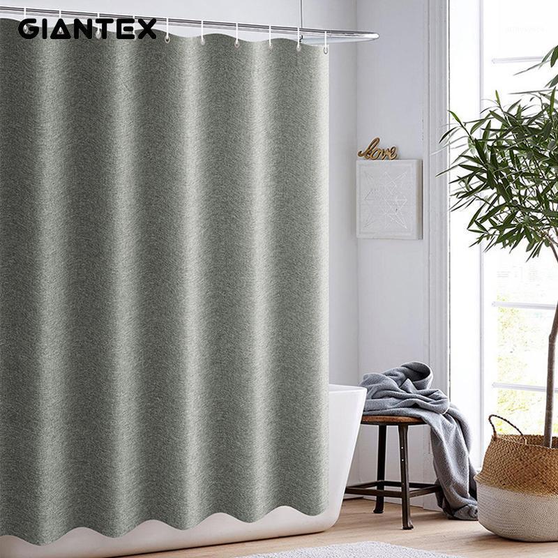 

GIANTEX Thick Solid Bathroom Curtain Waterproof Shower Curtains for Bathroom Cortina Ducha Rideau De Douche Douchegordijn1