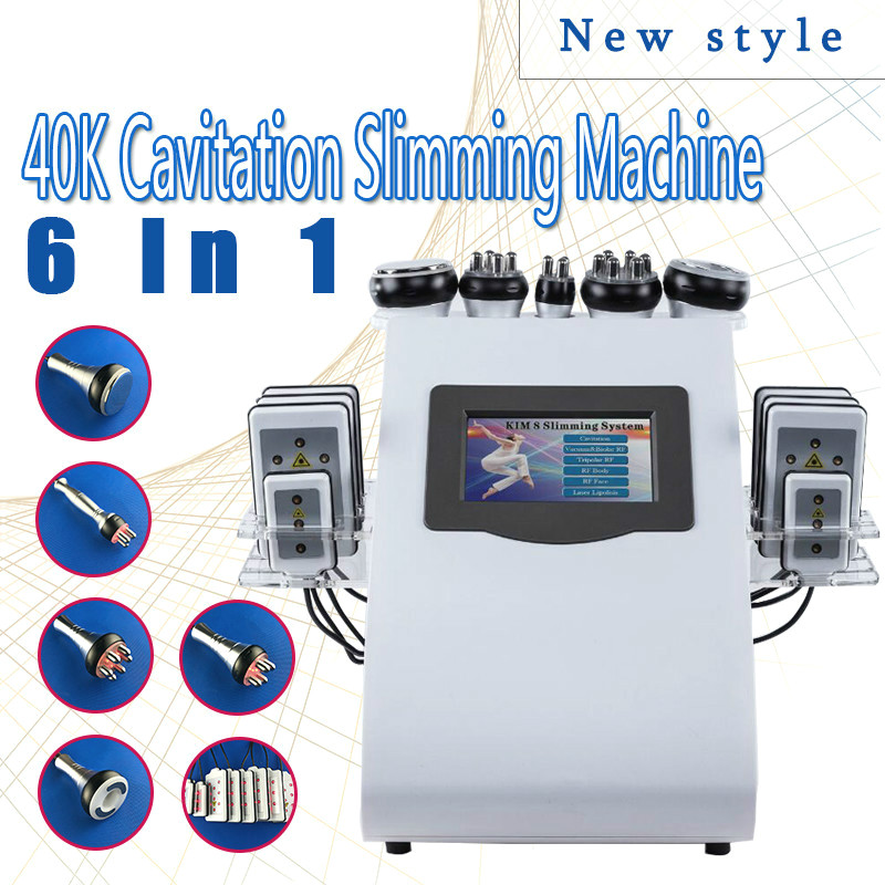 Slimming Machine 40k fat cavitation Liposuction ultrasonic vacuum RF body shaping Weight Reduce lipo laser