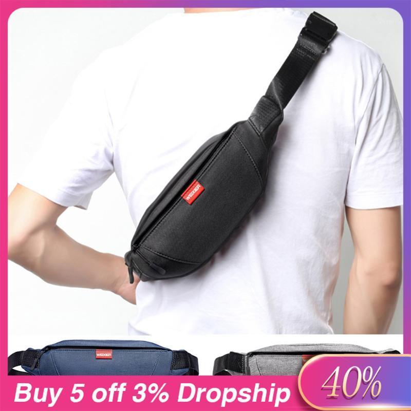 

ISHOWTIENDA Climbing Camping Cycling Runner Bag Men Multi-Function Outdoor Sports Bag Chest Water Bottles Bag#g401, Blue color