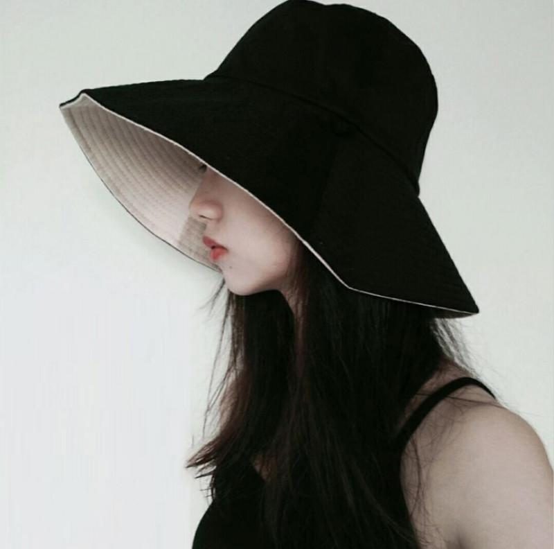 

Unisex Summer Foldable Bucket Hat Women Outdoor Sunscreen Cotton Fishing Hunting Cap Basin Chapeau Sun Prevent Hats Present, Orange