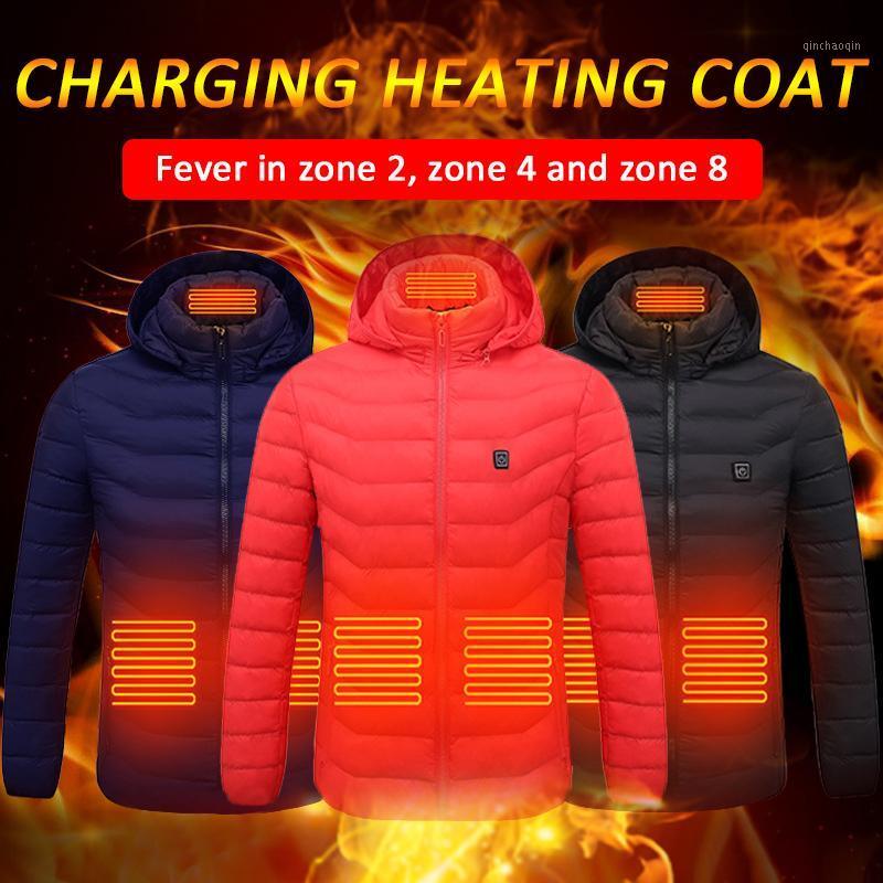 

2020 Heated Jacket Camping Tourism Pockets Warm Vest For Men Power Shield Cotton Polyester Winter Hiking Vest Man Heated Jacket1, Blue
