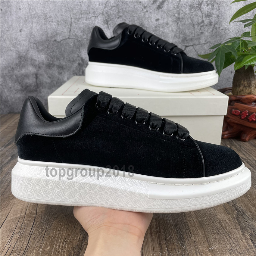 

Various Styles Casual Shoes Womens Mens Trainers Leather Platform Shoe Flat Chaussures Excellent Quality Suede scarpe, White