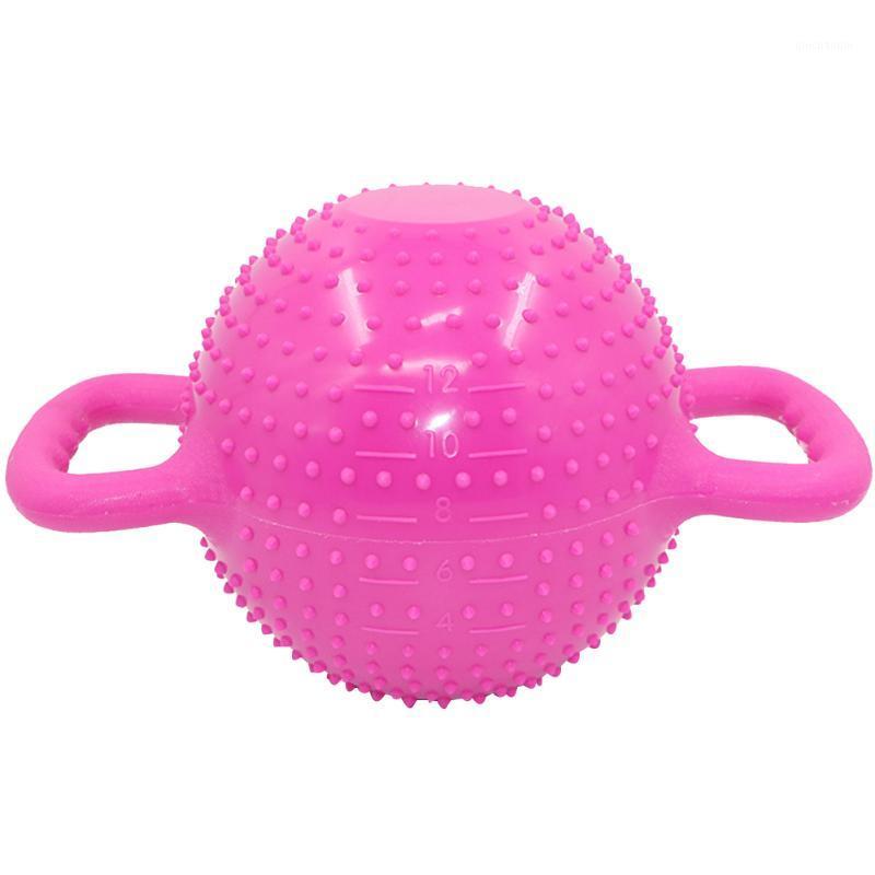 

PVC Small Women Double Handle Yoga Portable Dumbbell Weight Training Kettle Bell Water Filled Workout Fitness Massage Pilates1, Blue
