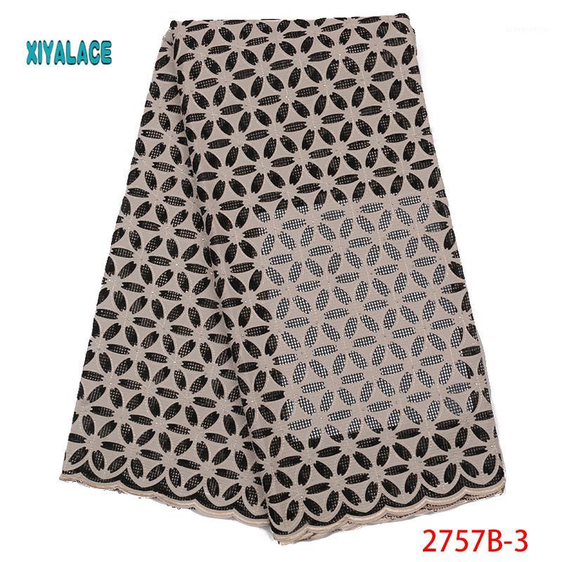 

New design Hot Sale Nigerian Lace Fabric,Fashion African Kano cotton Swiss Voile Lace In Switzerland High Quality YA2757B-31