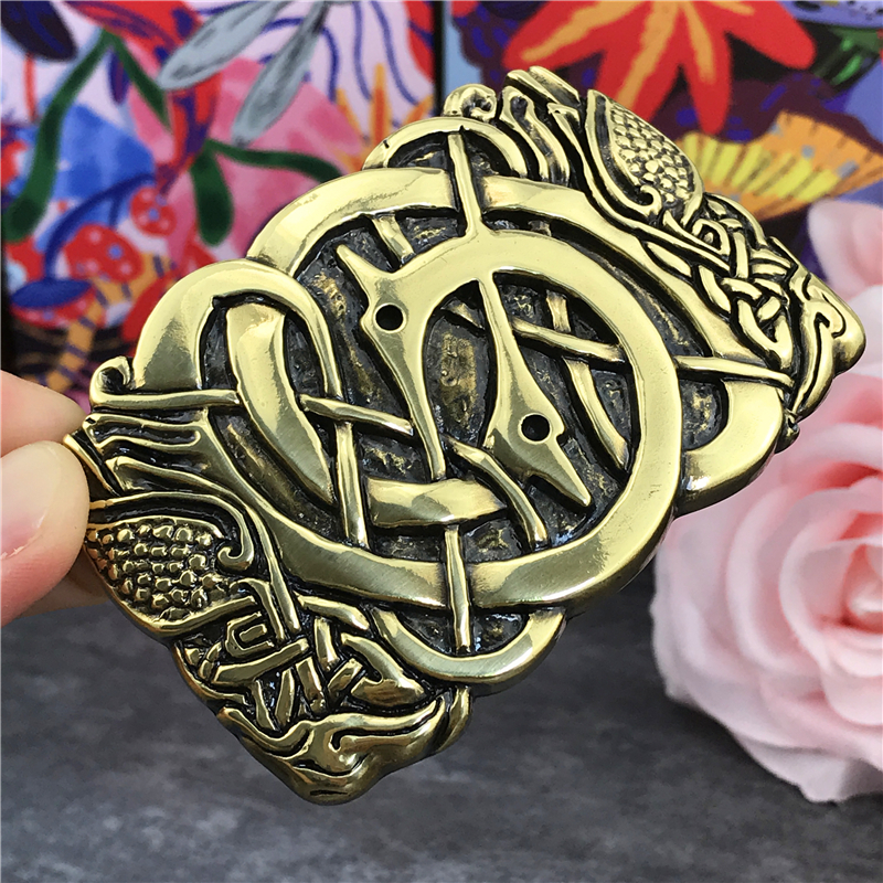

Metallic Gold Leather Codes DIY Artisanal Accessories Men Buckle For Belt Ceinture Boucle Riem AK0589G X8KJ