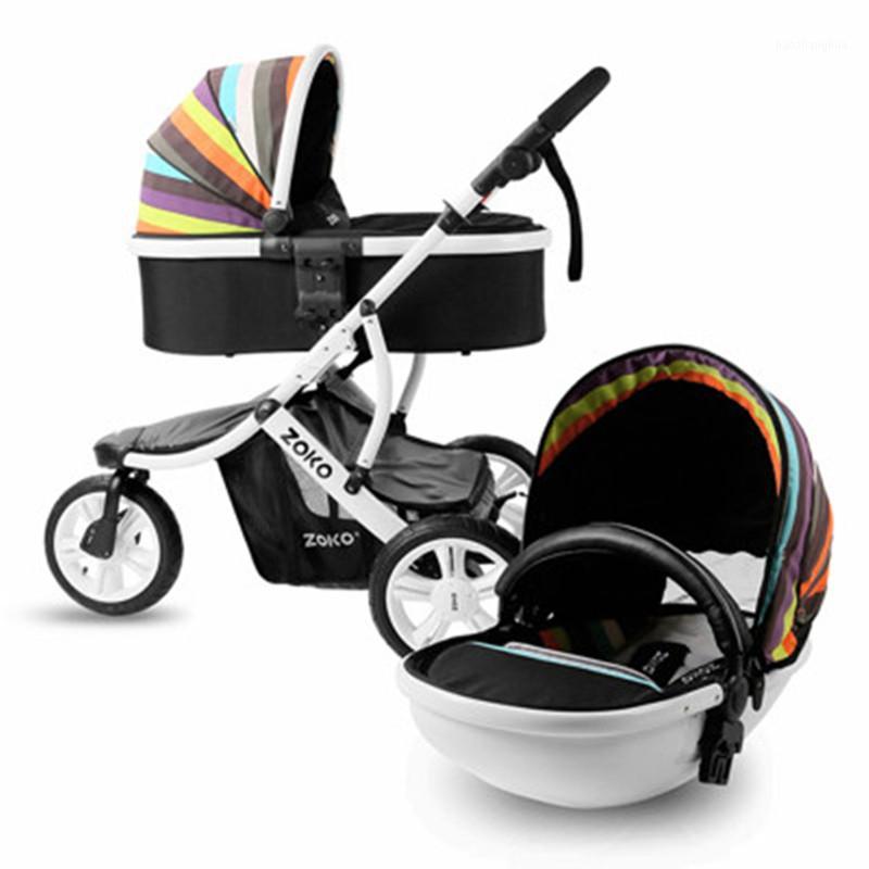

2 in 1 Baby Stroller Bestselling in EU and US 2020 Two-way High Landscape Luxurious and Versatile Folding Tricycle Baby Stroller1