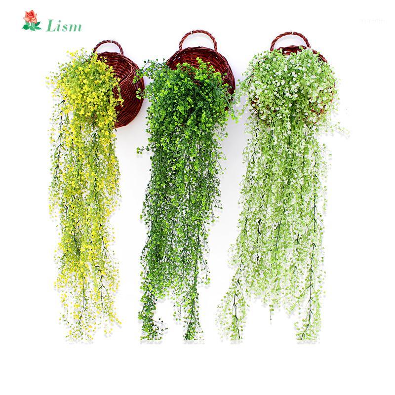 

Artificial Plants spring decoration artificial hanging plants garden decoration plastic flowers wall decor gypsophila1, Light yellow