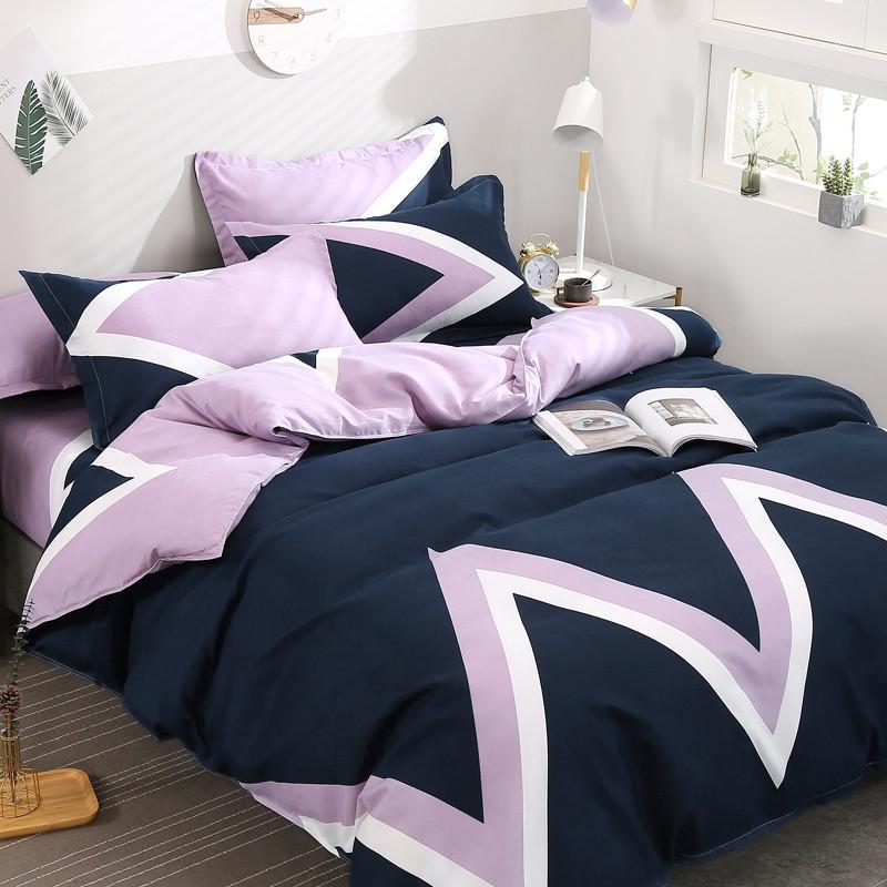 

Four-Piece Bedding Set Student Dormitory Single Bed Sheet Three-Piece Set1
