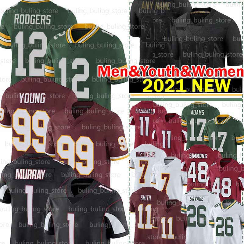 

99 Chase Young Jerseys 1 Kyler Murray 11 Larry Fitzgerald Haskins jr Alex Smith Aaron Rodgers Isaiah Simmons DeAndre Hopkins Darnell Savage, Jersey(h q)
