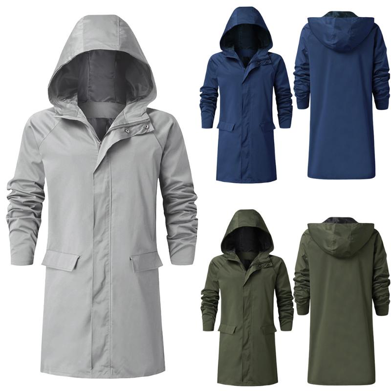 

Thick Outerwear Clothing Warm Coats 2021Winter Jacket Men Long Sleeve Padded Jackets Parka Slim Fit Windbreaker Nov 2nd, Blue