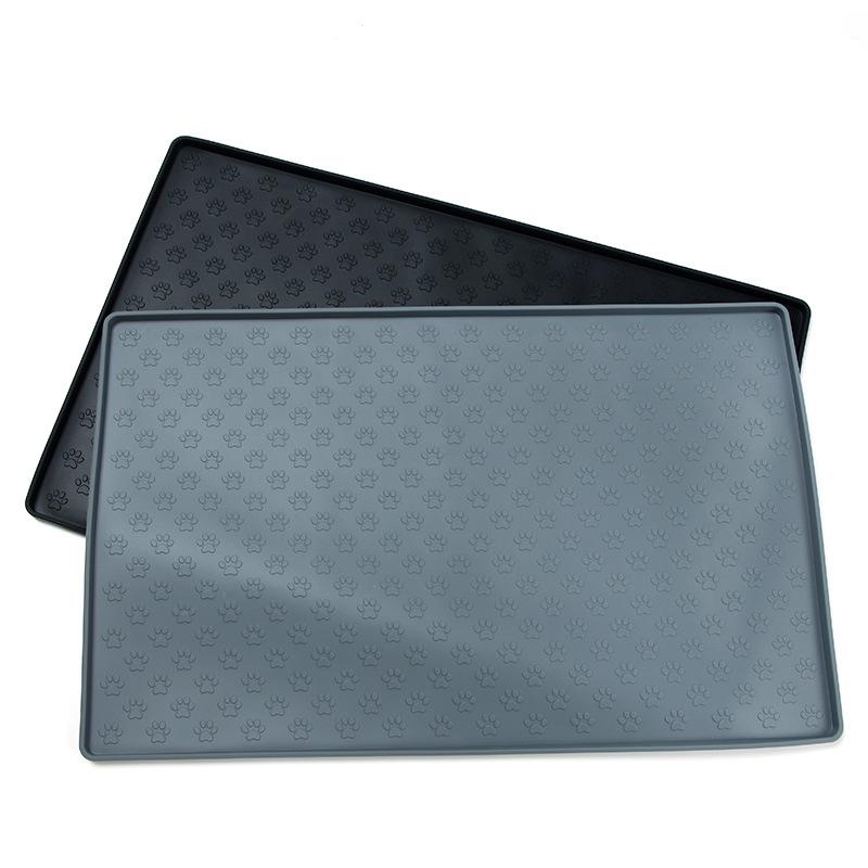 

Silicone Waterproof Pet Feeding Mat Dog Bowls Wear-resistant Pet Water Holder Cat Feed Eat Mats
