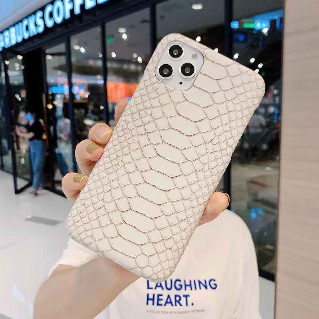 

Stylish iPhone Case for IPhone 12/11/11Pro/11Pro Max/ XR XSMAX X/XS 7P/8P7/8/ Designers Top Quality Snake line Phone Case 7-Color Available