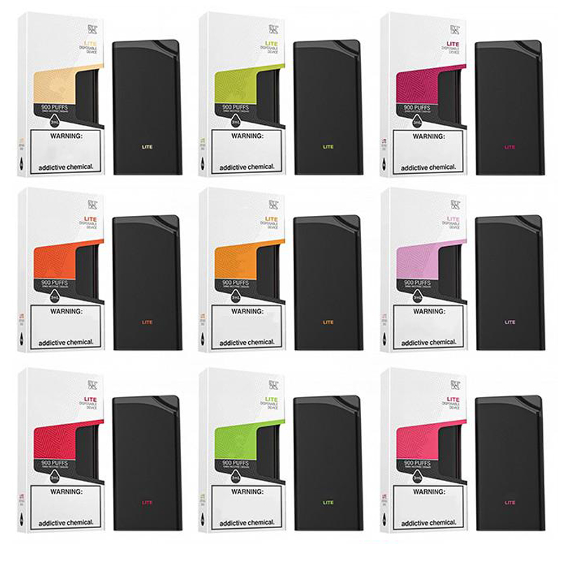 

LITE Disposable Device Vape Pen Starter Kit 550mAh Battery 3ml Pre-filled Cartridge 900 Puffs vs onee Air Bar CALI flow, Contact us for colors