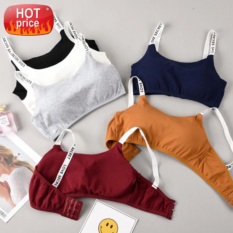 

Yoga Bra Women Sport Top  Letters Cotton Sports Bra Jogging Running Fitness Sports Sport Crop Top Women Gym Tops #4X4R, White