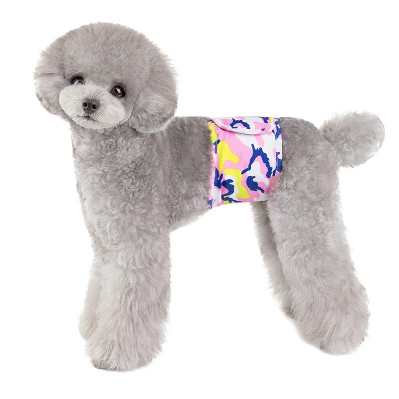 

1Pcs Pet Physiological Pants Medium Large Male Dog Nursing Nappy Dog Wrap Belly Band Waterproof Urinary Wrap Diaper Reusable, Green