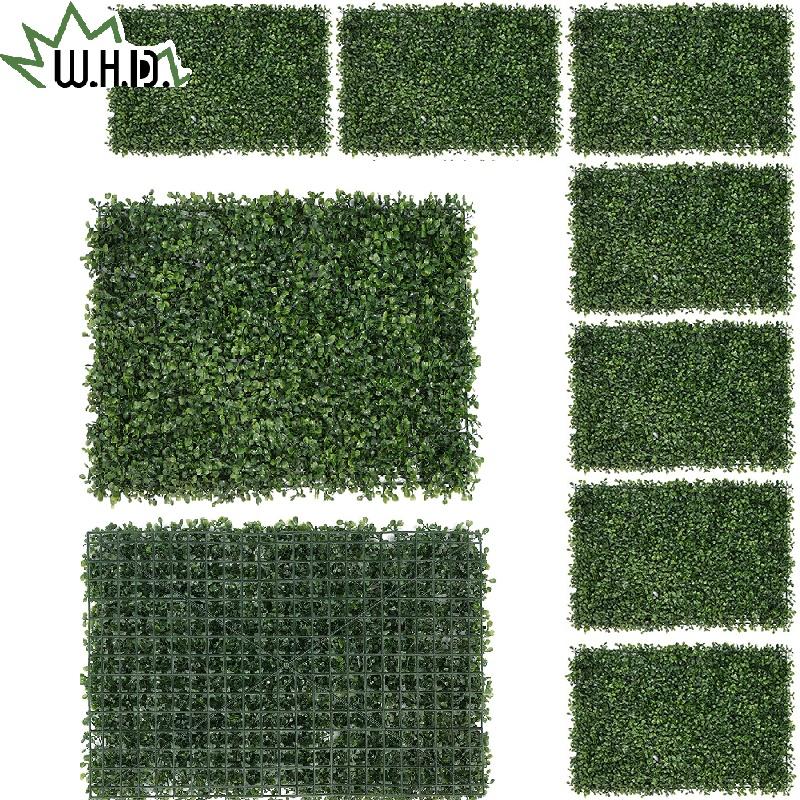 

9/10PCS 60*40cm Artificial Boxwood Panels Topiary Hedge Plant, Privacy Hedge Screen UV Protected for Outdoor Indoor Garden F, 9pcs