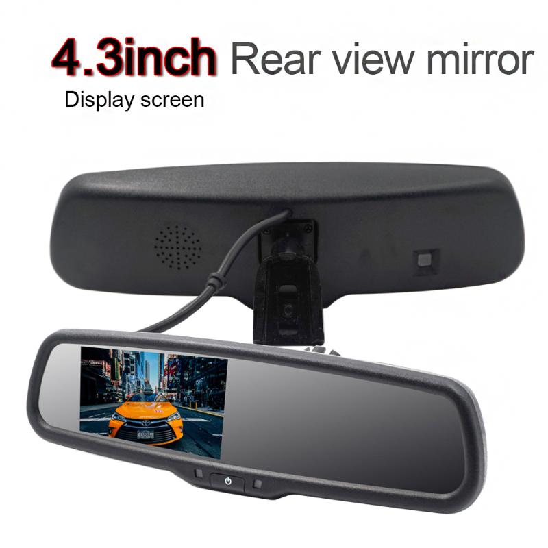 

High Quality 4.3inch Rear view display replacement lcd screen mirror OEM with auto brighenss car