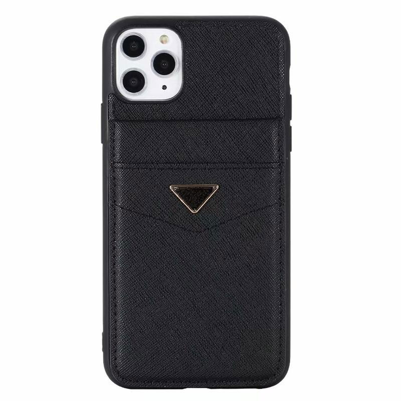 

Fashion Designer Phone Case For iPhone7/8 7P/8P X XR XsMax 11 12Pro 12ProMax 12mini Luxury Leather Card Pocket Phone Cases, Red