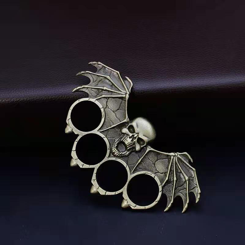 

20 Alloy finger tiger four-finger self-defense weapon two-finger escape hand support aluminum alloy self-defense equipment hot sale