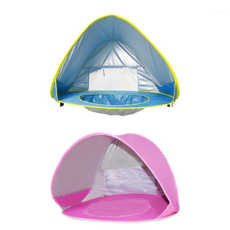 

Automatic Outdoor Beach Tent Sunshine Shelter Baby Pool UV Protection for Hiking Camping Picnic Park1