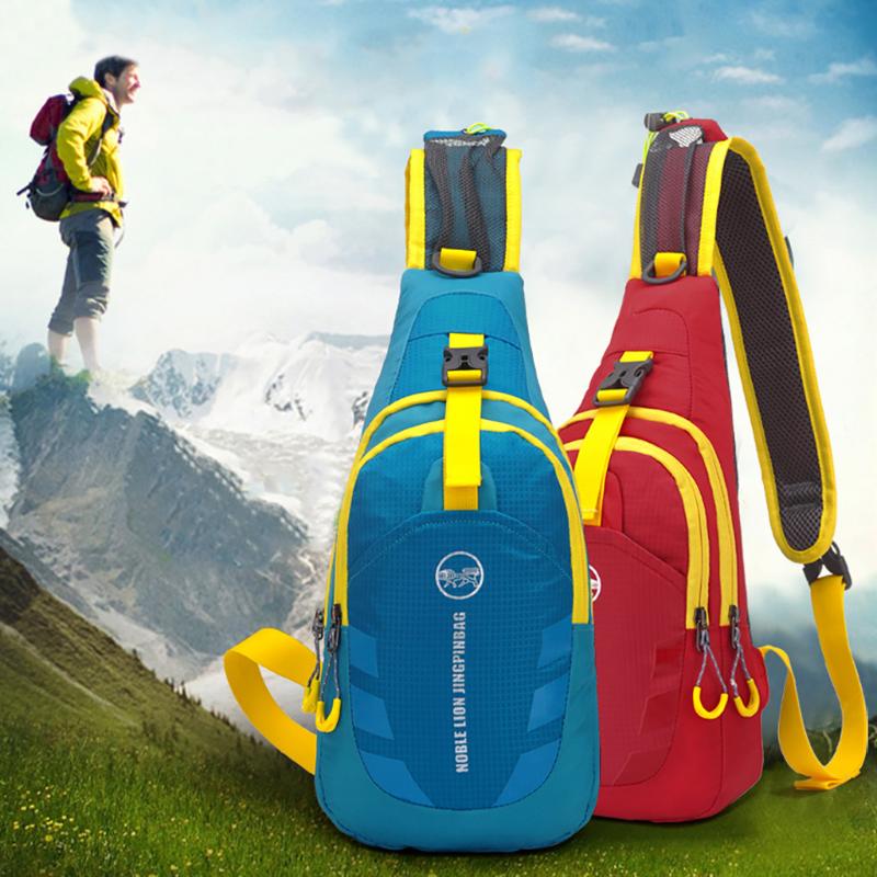 

Men's Shoulder Bag Fashion Outdoor Sports Chest Pack Crossbody Handbag waistnerka chest cangurera para la cintura mujer 703#40, Black