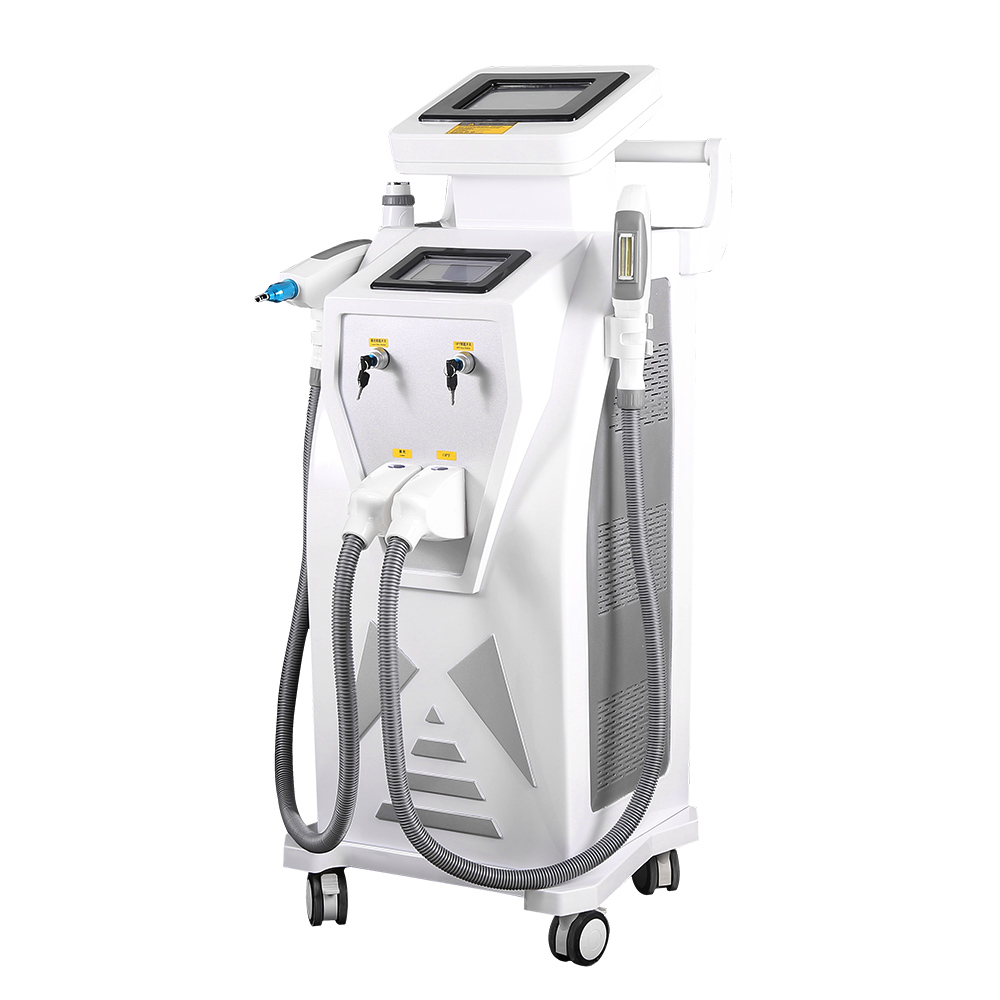 

Multifunctional Shr Opt Ipl Laser Hair Remover Machine Permanent Nd Yag Q Switch Laser Tattoo Removal Salon Beauty Machine For Sale