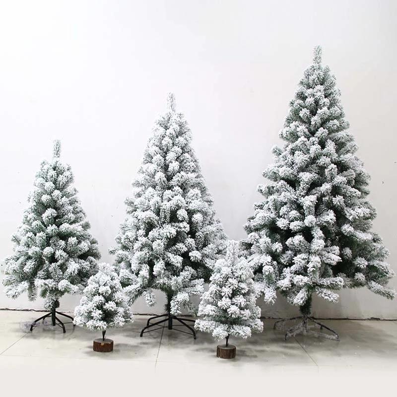 

White Christmas Tree Home Decoration Ornaments PVC Christmas Tree Decoration Children New Year Holiday Party Gift