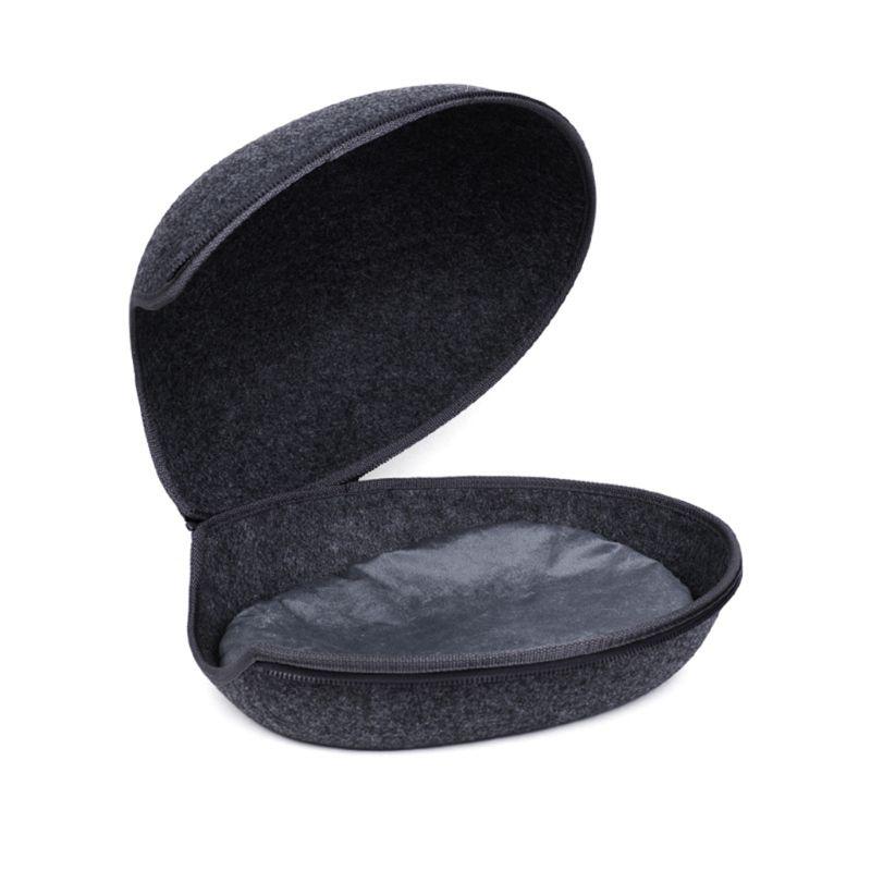 

Felt Bed Cave Kitten House With Cushion Zipper Design Fish Mouth Nest 23GA