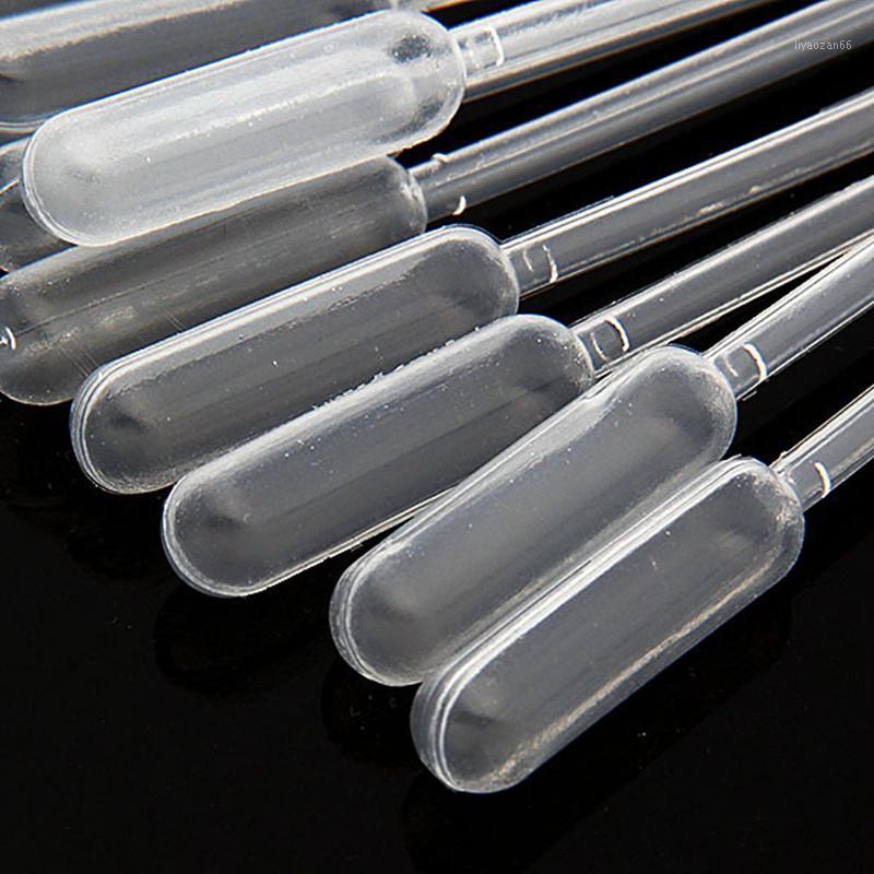 

100pcs 0.5ml Lab Disposable Plastic Eye Dropper Set Transfer Graduated Pipettes1