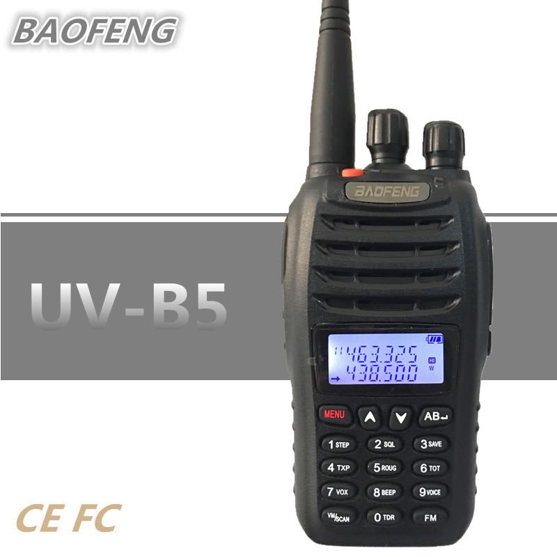 

BAOFENG UV-B5 Talkie Walkie Portable Ham CB Radio UHF VHF 99CH HF Mobile Transceiver Comunicador UV B5 UVB5 RF Transmitter