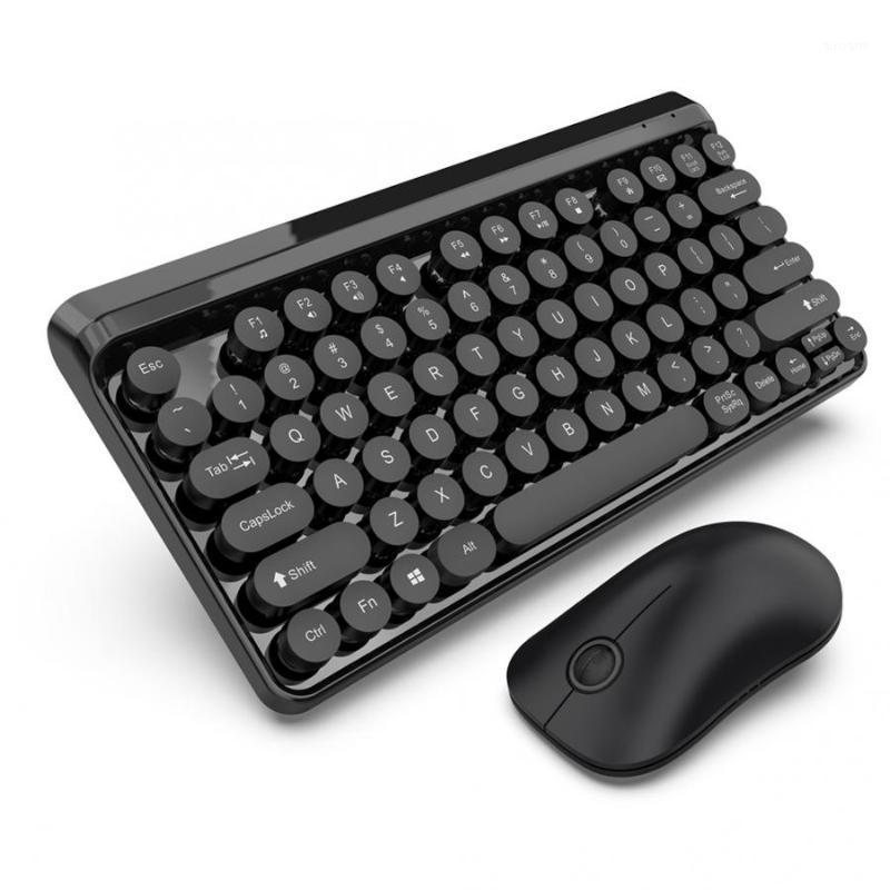 

HXSJ L100 2.4G Wireless Multimedia Waterproof 77-key Keyboard with Wireless Mouse Set For Windows 98//2000/XP/Vista/Win 7/Win81