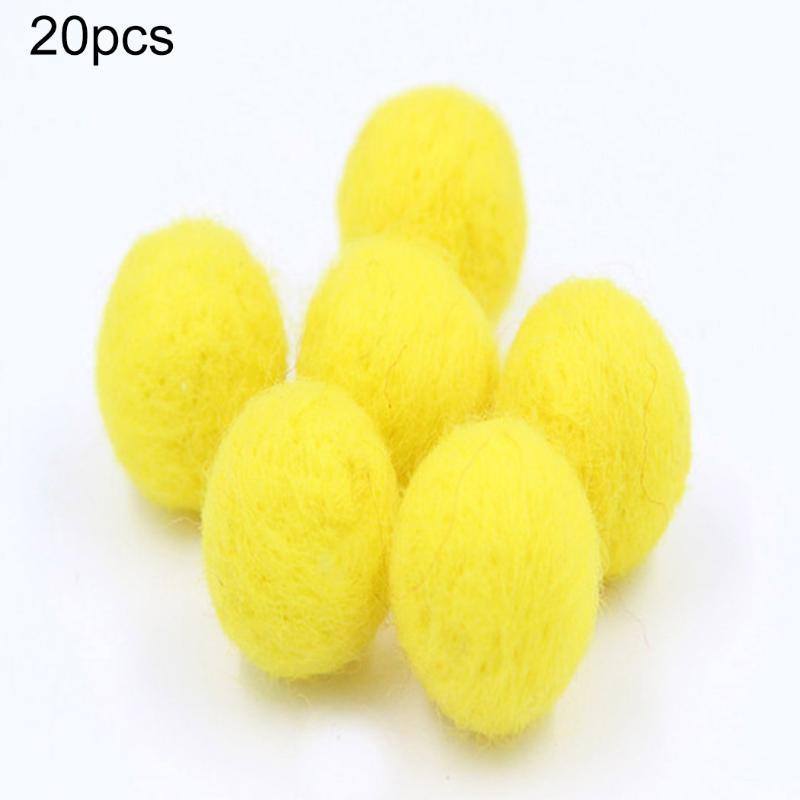 

2cm Wool Balls Felt Craft Colours Decoration Ornament Accessory Gift Pack