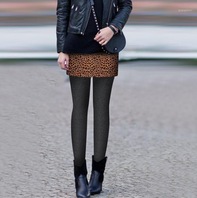 

Autumn Winter Cotton Velvet yoga pants Women High Waist Sporting Fitness yoga pants Warm Thick Fake Two-piece1