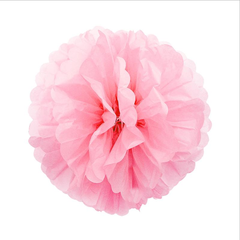 

4 6 8 10 12 inch Paper Pompom Party Decoration Pom Pom DIY Flower Craft Birthday Home Decoration Wedding Hanging Supplies, Brown