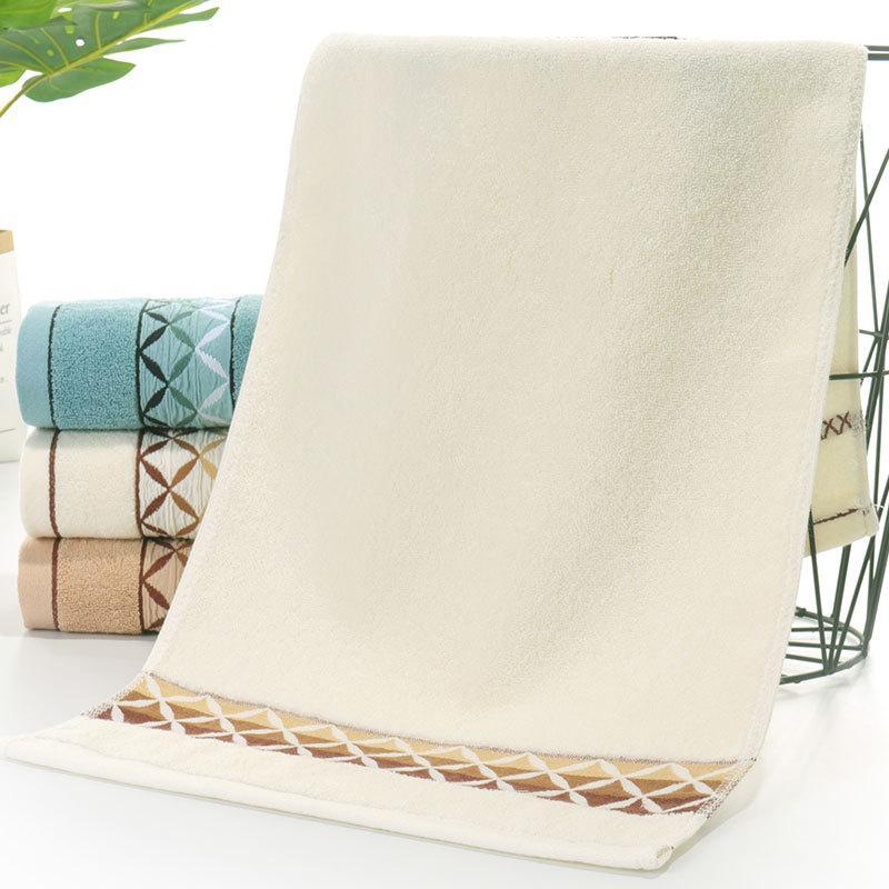 

100% Cotton Towel High Quality Face Towel Set 2pcs/set Soft Absorbent Hand Bathroom1