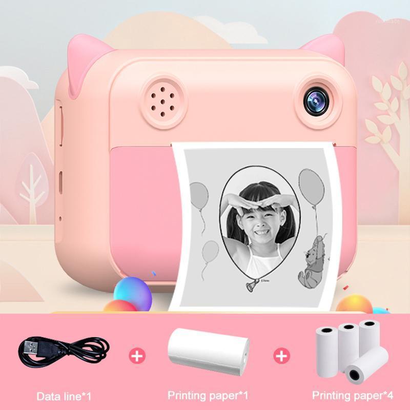

1080P HD Children Camera Instant Print Camera For Kids Digital With Photo Paper Child Toys Birthday Gift for Kids1