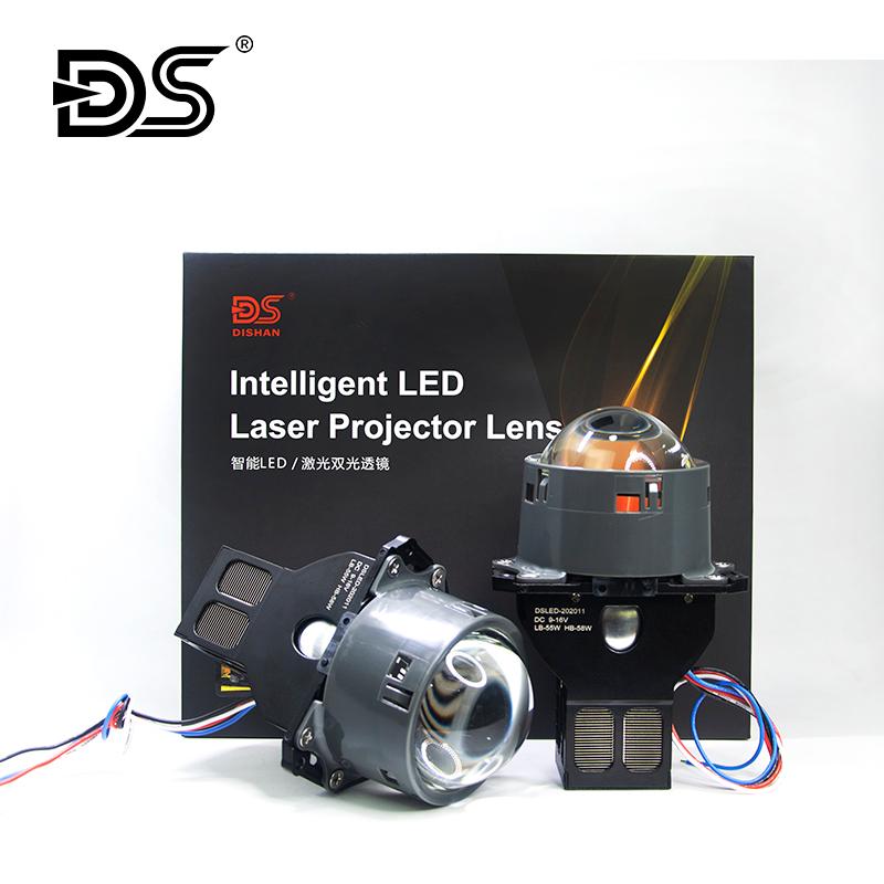 

DS F3 55W 6000k 3inches Auto Bi LED Projector Lens Headlightl LED Headllamp Motorcycle Headlight Retrofit Kits
