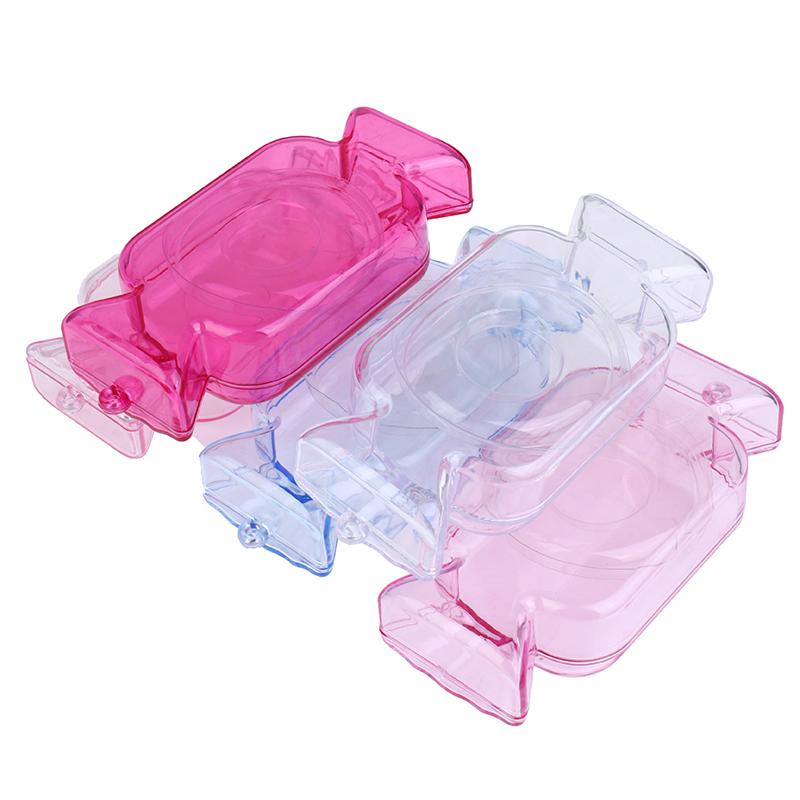 

1PCS 3D False Eyelash Packaging Box Candy Shape Empty Acrylic Lash Package Case New Design