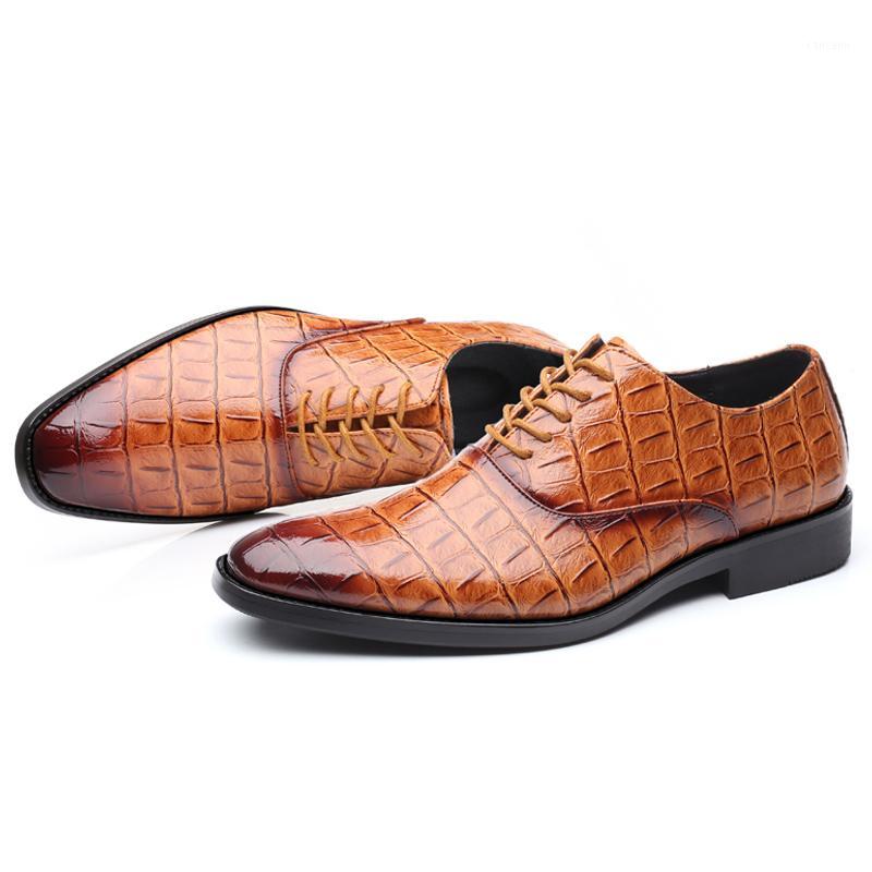 

MENS GENUINE LEATHER CROCODILE HIGH QUALITY OXFORDS WEDDING SHOES ITALIAN STYLE MENS FORMAL SUITS SHOES SIZE 481, Black