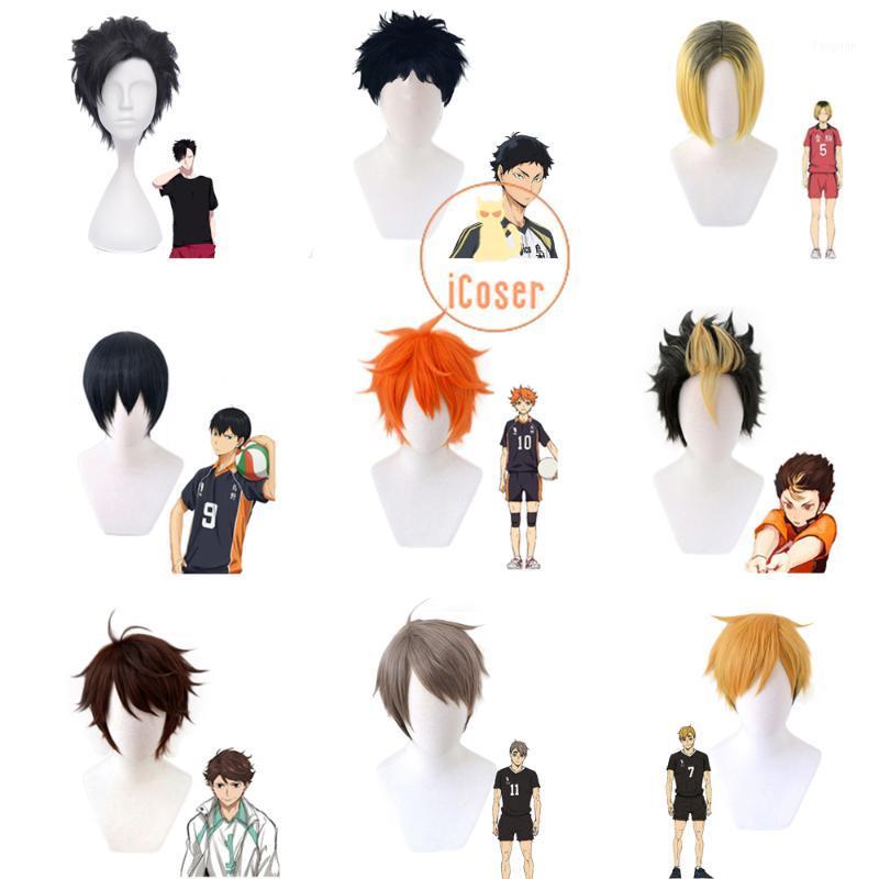 

Haikyuu Season 4 Cosplay Wigs Akaashi Keiji Hinata Shoyo Nishinoya Yuu Oikawa Tooru Kozume Kenma Tobio Miya Kuroo Tetsurou Wigs1