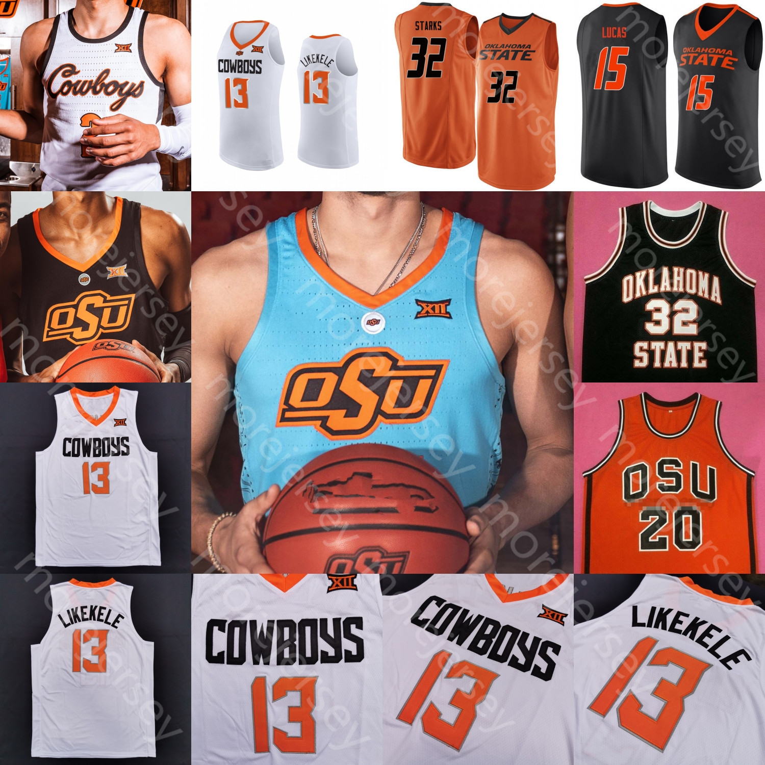 

Custom OSU Basketball Jersey NCAA College Lindy Waters III Isaac Likekele Yor Anei Dziagwa McGriff Keylan Boone Kalib Boone Anderson III, Black i