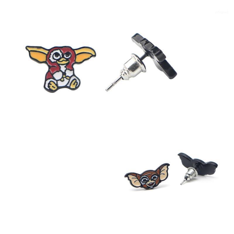 

Stud FANTASY UNIVERSE Movie Gremlins Earrings Cosplay Cartoon Metal High Quality Classic Cute Troublemaker Ear Studs +Gift Box1